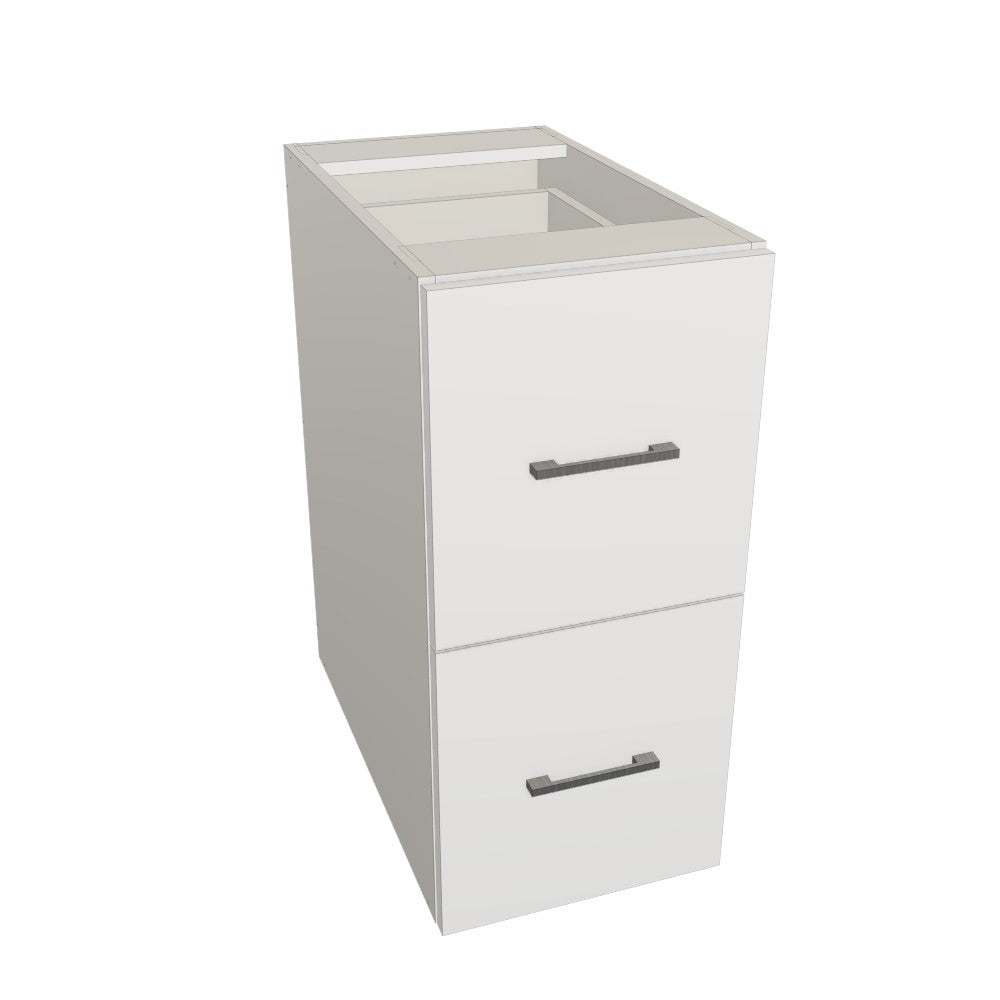 2 Drawers Cabinets 12" wide (Euro)