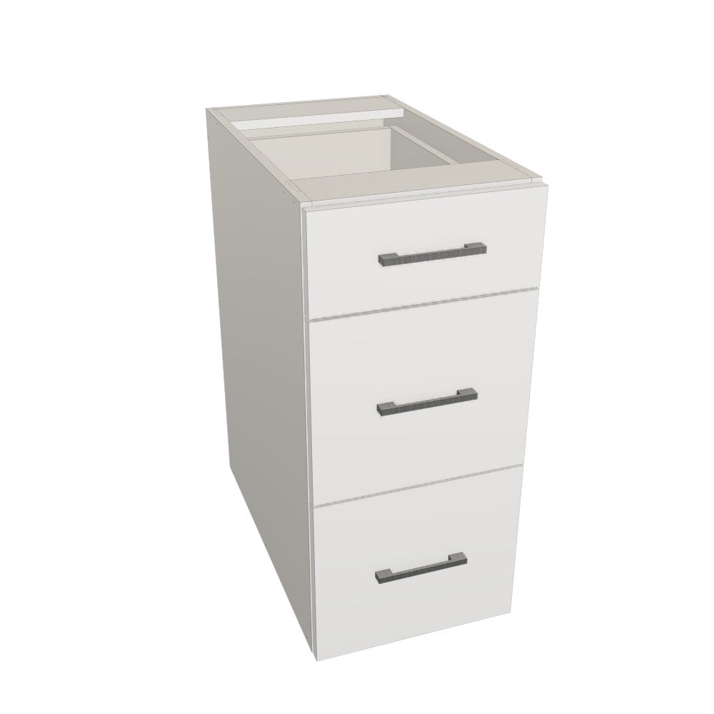 3 Drawers Cabinets 14" wide (Euro)