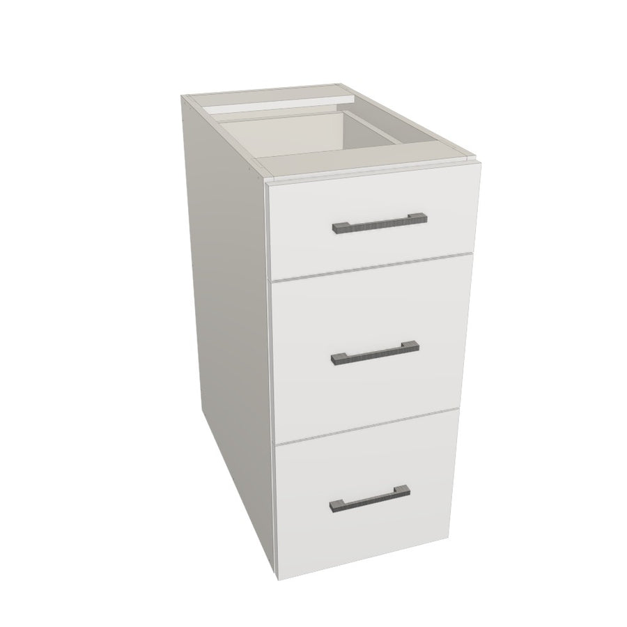 3 Drawers Cabinets 14" wide (Euro)