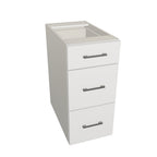 3 Drawers Cabinets 15" wide (Euro)