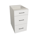3 Drawers Cabinets 17" wide (Euro)