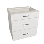 3 Drawers Cabinets 30" wide (Euro)