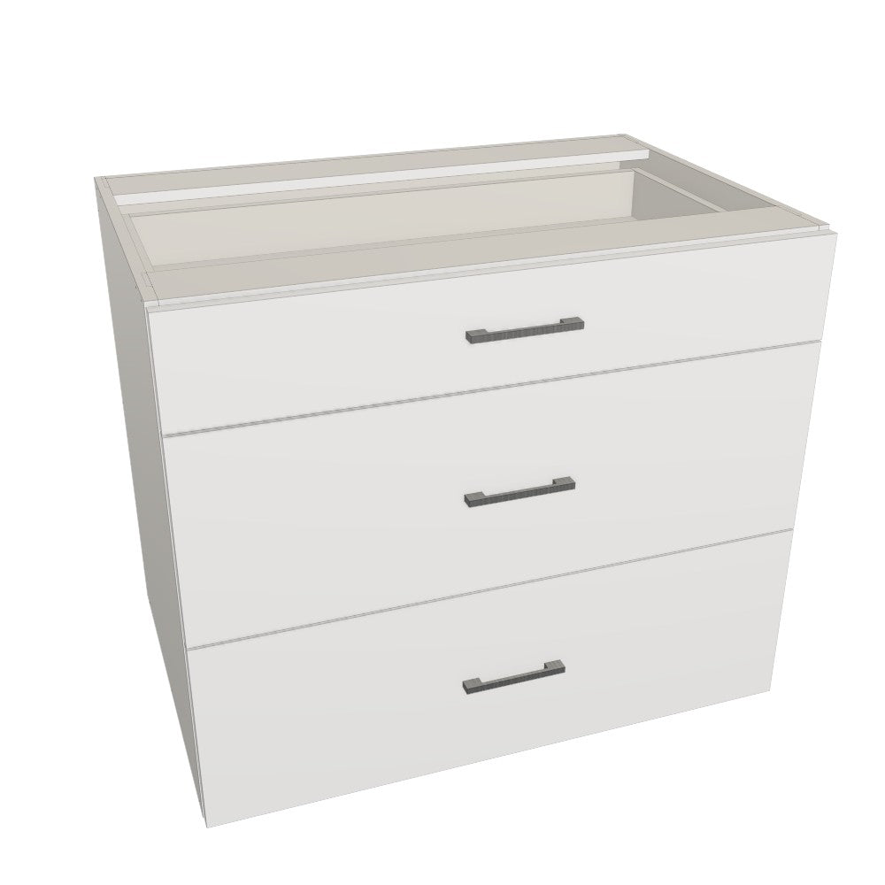 3 Drawers Cabinets 37" wide (Euro)