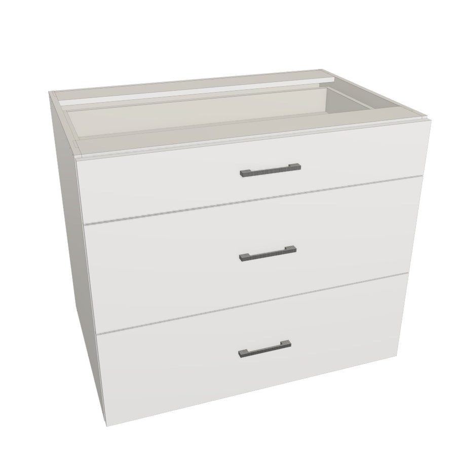 3 Drawers Cabinets 37" wide (Euro)