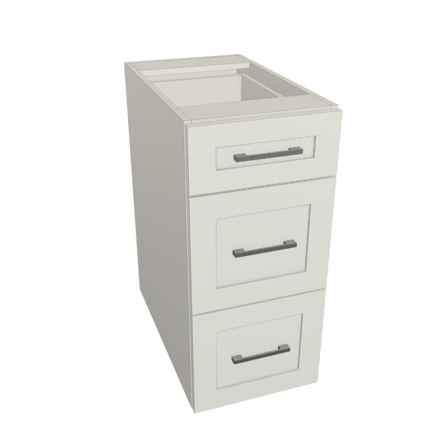 3 Drawers Cabinets 12" wide