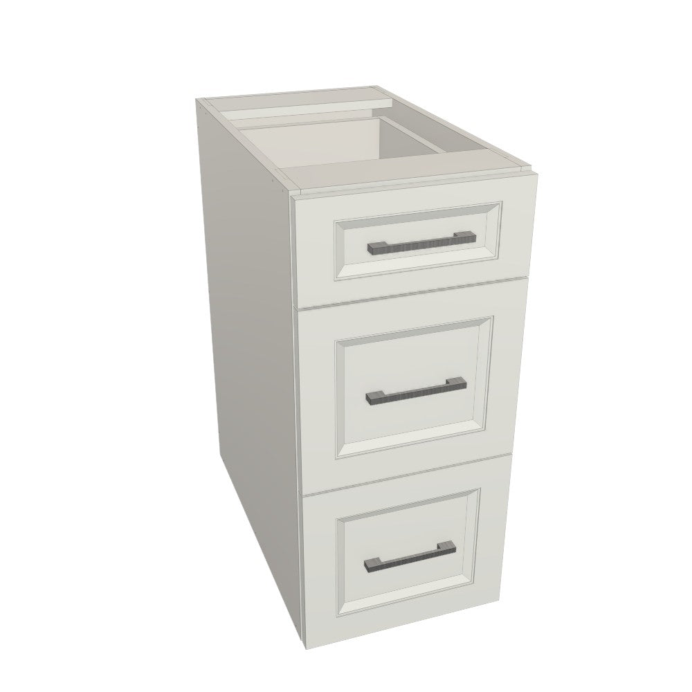 3 Drawers Cabinets 12" wide