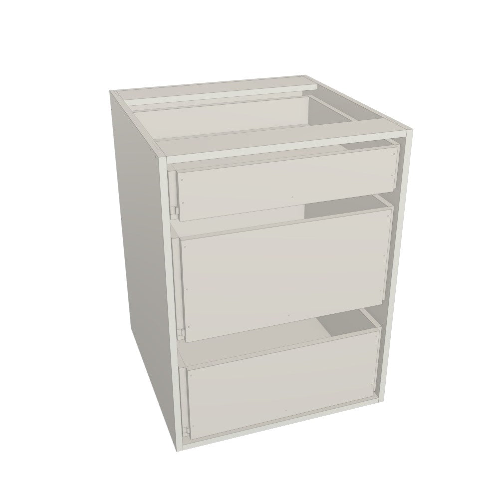 3 Drawers Cabinets 22" wide (Euro)