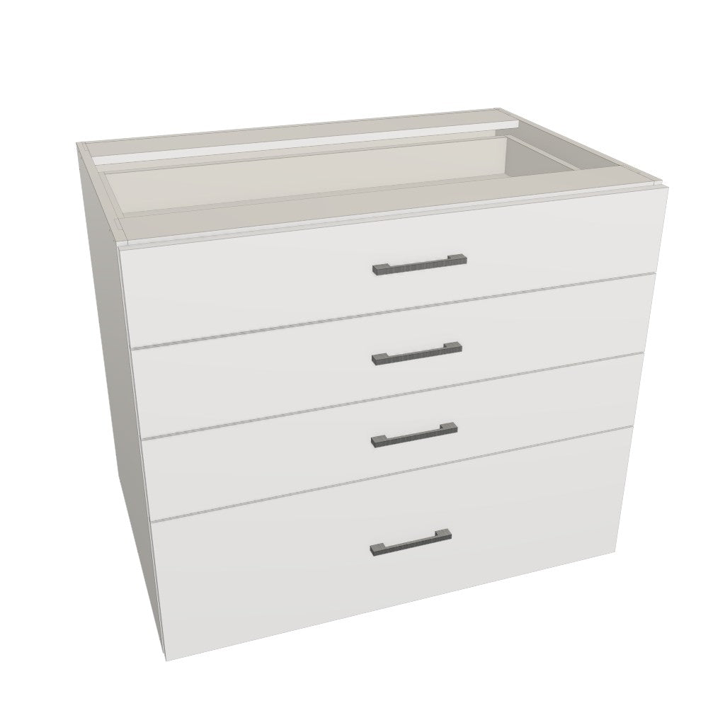 4 Drawers Cabinets 37" wide (Euro)