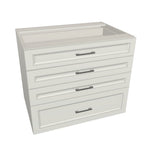 4 Drawers Cabinets 35" wide