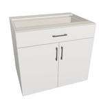 Lower Cabinet with Drawer 34" wide 34-1/2" high (Euro)