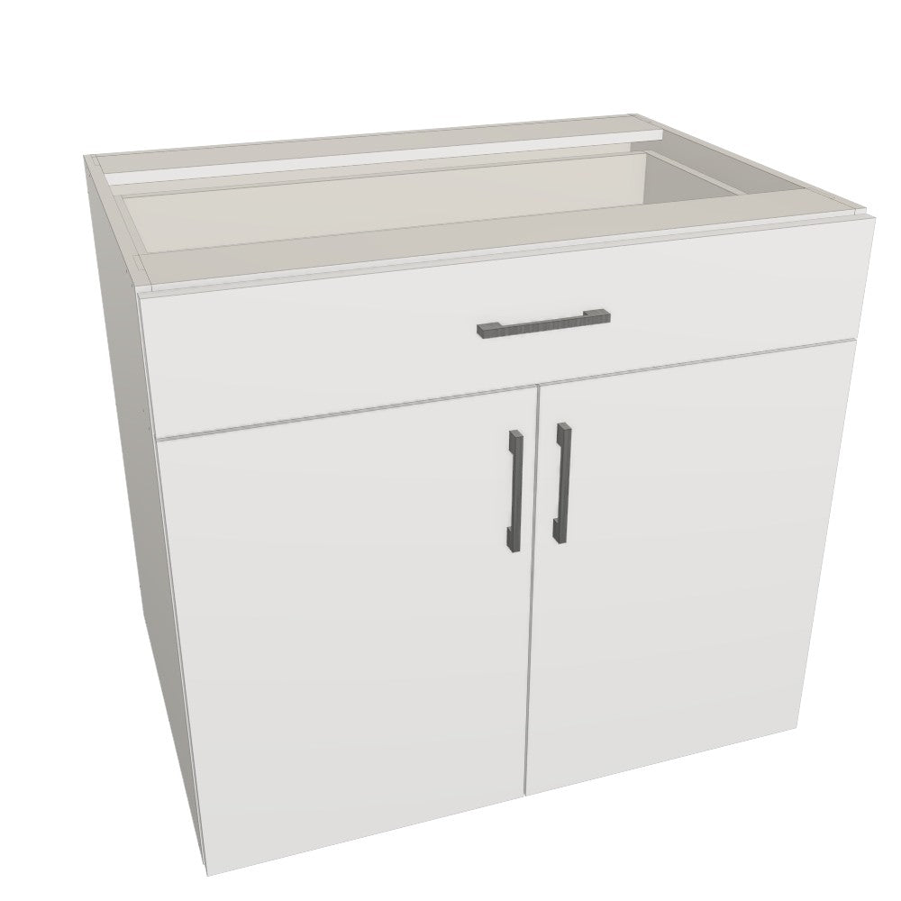 Lower Cabinet with Drawer 34" wide 34-1/2" high (Euro)