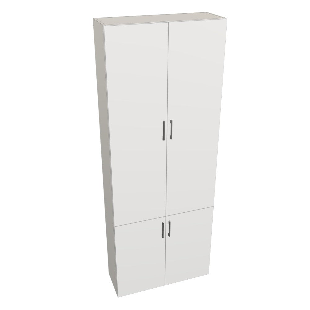 Tall Cabinet 36" wide 96" high 12" deep (Euro)