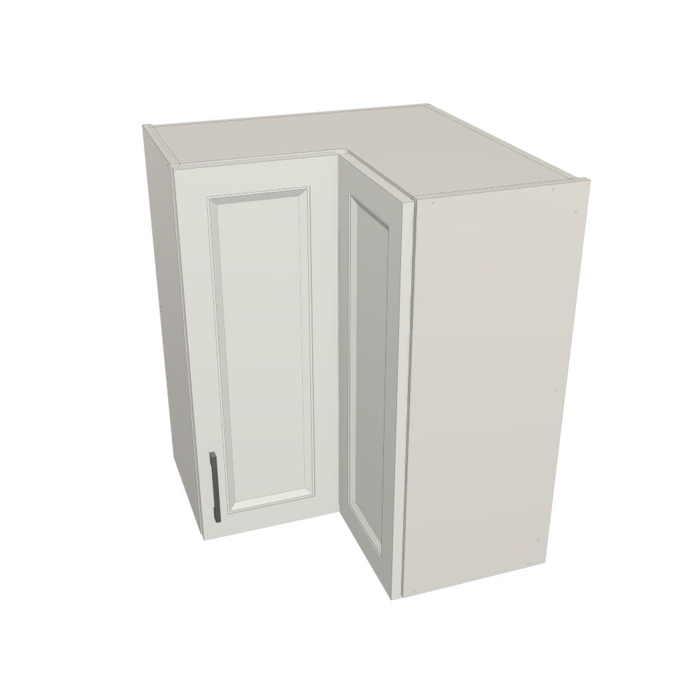 Upper Corner Bifold Cabinet 24"x24" 30" high Right Hinge