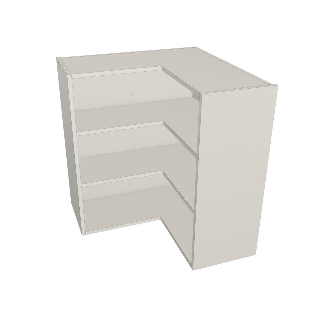 Upper Corner Bifold Cabinet 27"x27" 30" high Left Hinge