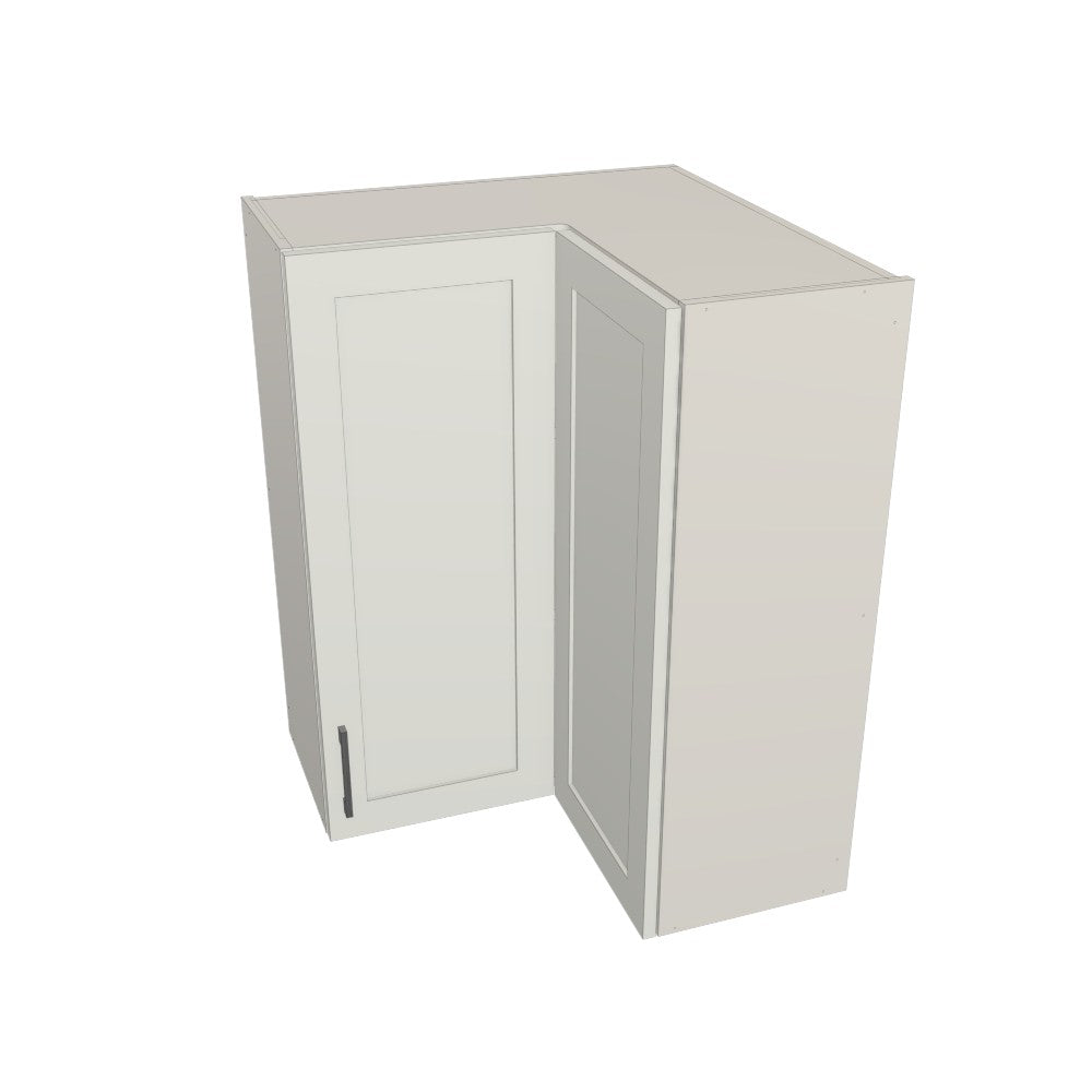 Upper Corner Bifold Cabinet 27"x27" 36" high Right Hinge