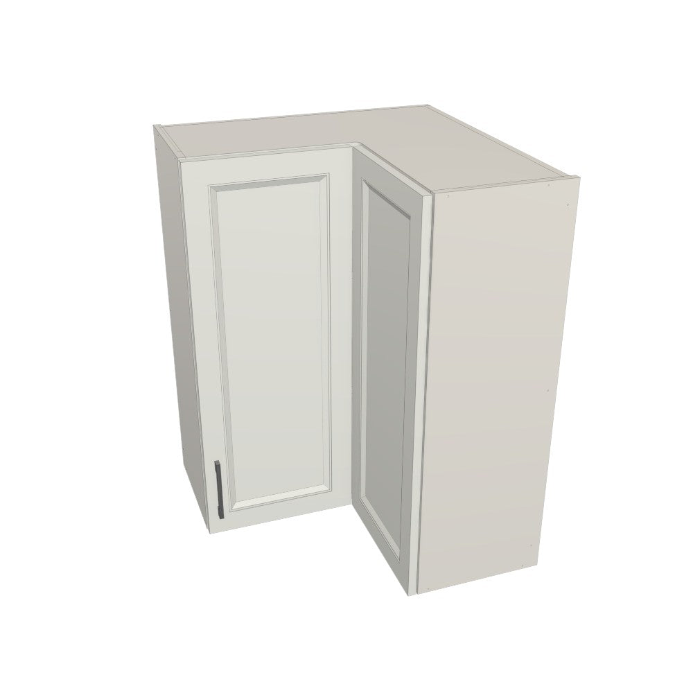 Upper Corner Bifold Cabinet 27"x27" 34" high Right Hinge