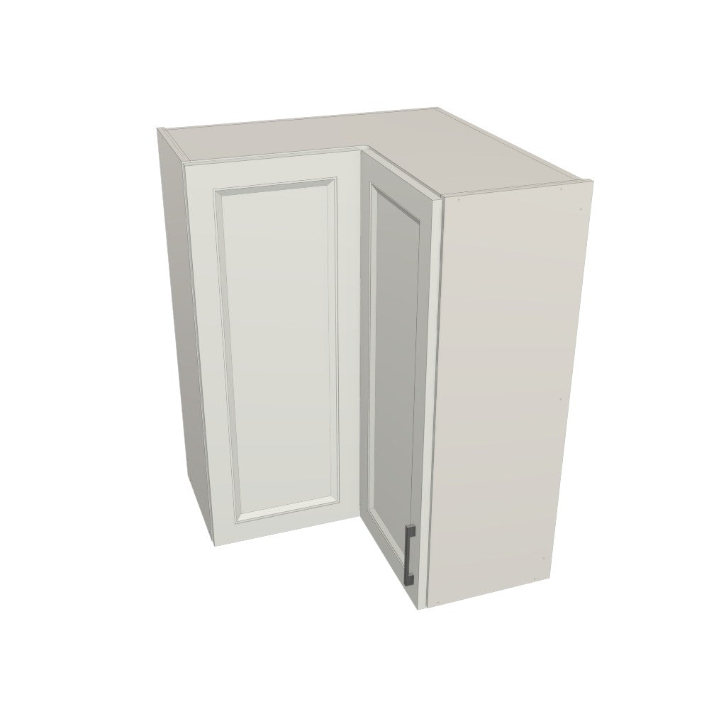Upper Corner Bifold Cabinet 27"x27" 36" high Left Hinge